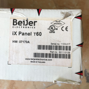 IX T60 07170B 24VDC 0.4A ทัชสกรีนสำหรับ Beijer IX T60 IX T60 07170B 24VDC 0.4A ทัชสกรีนสำหรับ Beijer IX T60 - Product Image 4