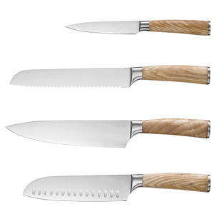 Meilleur fournisseur, prix d'usine, ensemble de couteaux de chef en acier inoxydable, couteau durable pour la cuisine et la préparation des aliments, ensemble de couteaux de cuisine de haute qualité - Product Image 1