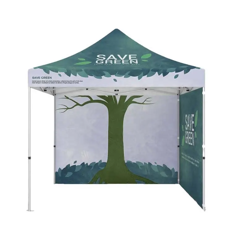 Tente à baldaquin de conception populaire pour les tentes d'exposition imperméables en aluminium d'événement pop-up auvents pliants