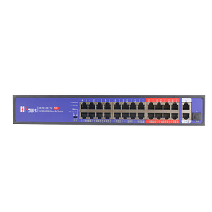 Hzgws Chất lượng cao 24-<span class=keywords><strong>Port</strong></span> Gigabit Uplink PoE chuyển đổi với SFP uplink cổng - Product Image 1