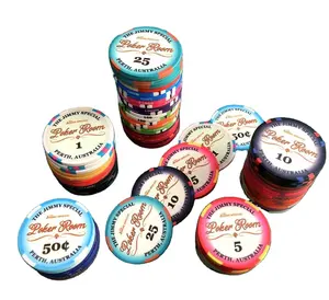 10.0Gram Aangepaste Professionele Keramische Poker Chips