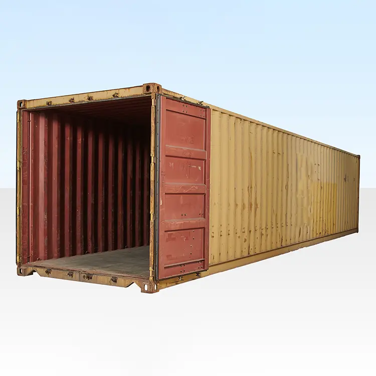 Versandcontainer 40 Fuß Container aus zweiter Hand gebrauchter Container in die USA und Kalifornia