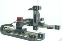 RXP45XYZ-L xyz portique haute vitesse faible bruit Guide Double Rail entraînement par courroie précision CNC actionneur linéaire Guide linéaire