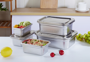 Eco Friendly <strong>Storage</strong> <strong>for</strong> Food Containers Metal <strong>Fridge</strong> <strong>Storage</strong> Containers Food Food <strong>Storage</strong> Container Stainless - Product Image 5
