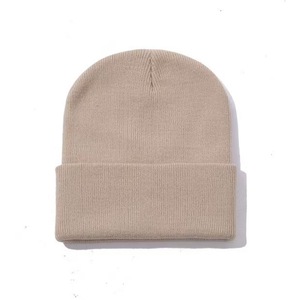 For Men Fleece Line Knitted Outdoor Caps Slouchy Cuffed Winter Beanie Soft Warm Knit Beanies Ski <b>Hats</b> - Product Image 4