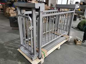 कस्टम आकार ओएम/ओडम 1t 2t <span class=keywords><strong>3t</strong></span> हल्के स्टील पशुधन स्केल पशु भेड़ सुअर गाय फार्म का वजन - Product Image 6