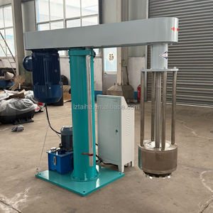 Broyeur à paniers hydraulique en acier inoxydable de 15 kW 22 kW pour pigments et peintures, avec moteur, pour production en lots moyens - Product Image 2