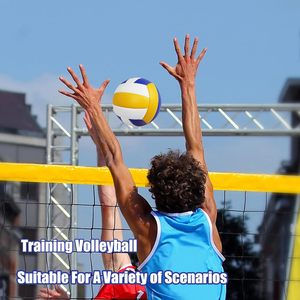 CZFIT - Balón de Voleibol de PVC Suave de Tamaño Oficial 5 para Interiores y Exteriores, Balón de Voleibol de Playa Más Grueso para Niñas y Niños - Product Image 6