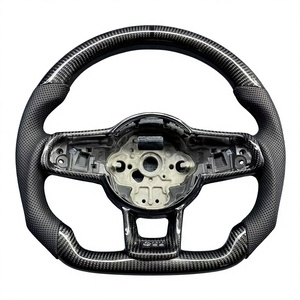Volante de Fibra de Carbono para Volkswagen V/W, Accesorios de Modificación Interior para Beetle, Amarok, T Roc, T Cross, <span class=keywords><strong>Arteon</strong></span> - Product Image 1