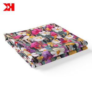 Kahn cotton hữu cơ tự do London Tana vải cỏ in cho váy của cô gái - Product Image 2