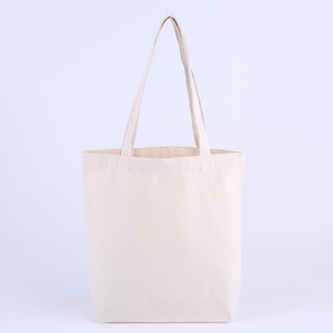 Bolsa de Compras Reutilizable de Lona de Algodón de 10oz con Logotipo Personalizado, Cierre de Cremallera, Correa para el Hombro, Patrón de Letras, Tamaños Personalizables - Product Image 3