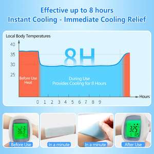 Fieber pflaster für Kinder-Heißwetter-Kühlgel pflaster für Erwachsene-Kopfschmerz pflaster-Stirn fieber <span class=keywords><strong>Cool</strong></span> Pads - Product Image 4