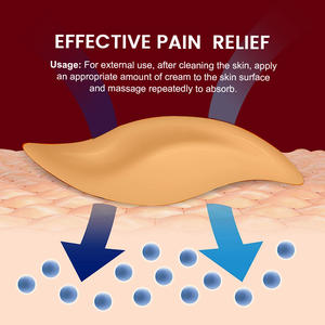 Crème analgésique musculaire à base de plantes pour le dos et les douleurs lombaires, en gros d'usine, avec vitamine E, 10 ml, durée de conservation de 2 ans - Product Image 3