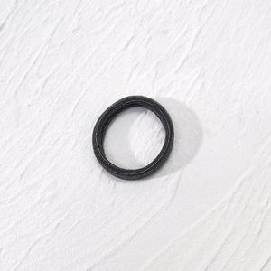 Cravatte per capelli da donna in Nylon nero senza cuciture con elastico per capelli da donna - Product Image 3