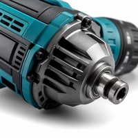 Kit combiné d'outils électriques sans fil sans balais 3 en 1 : perceuse, visseuse à chocs, meuleuse d'angle avec batterie et chargeur rapide pour le bricolage et la construction