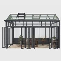 Solution de terrasse avec véranda pliante panoramique