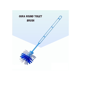Cepillo de Inodoro Redondo Oura Duradero, Cerdas Suaves, Diseño Ergonómico para una Eliminación Eficiente de la Suciedad y las Manchas en Baños de Hogares - Product Image 2