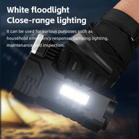 Lampe de camping LED rechargeable multifonctionnelle à haute luminosité, lampe torche, lampe de poche