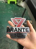 Créez vos propres badges de voiture 3D en métal plaqué, autocollants, impression UV, emblèmes automobiles pour calandre de voiture