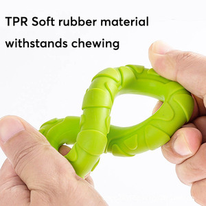 Jouet interactif pour <span class=keywords><strong>chien</strong></span> Tug of War, jeu de traction pour <span class=keywords><strong>chien</strong></span>, jouet interactif à anneau de traction, jouets de nettoyage <span class=keywords><strong>des</strong></span> <span class=keywords><strong>dents</strong></span> en TPR résistants pour chiens de grande et petite taille - Product Image 6