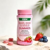 Bonbons gélifiés au collagène pour la beauté, vitamines pour éclaircir la peau, bonbons gélifiés pour la peau, les ongles et les cheveux des femmes