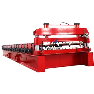 Machine à panneaux métalliques pour toitures et murs en <span class=keywords><strong>France</strong></span>, machine à fabriquer des tôles de toiture IBR, machine de profilage de tôles trapézoïdales pour la toiture - Product Image 3