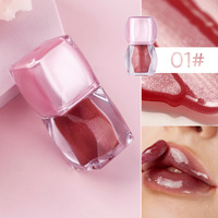 Gloss à lèvres personnalisé avec logo, pigment liquide, paillettes de luxe, végan, hydratant, marque privée