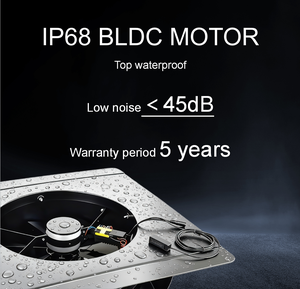 Ventilateur <span class=keywords><strong>d</strong></span>'extraction de toit solaire DC IP68 avec panneau solaire pour la ventilation de grenier domestique et générateur éolien - Product Image 4