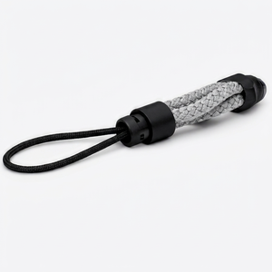 Cuerda de muñeca para raqueta de pádel con logotipo personalizado al por mayor de fábrica, correa de nailon ajustable, cordón de seguridad para pádel - Product Image 5