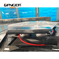 Scie à pont 5 axes GANGER avec système CNC italien pour la découpe et le profilage de comptoirs en granit et marbre – Machine de découpe de pierre haute performance