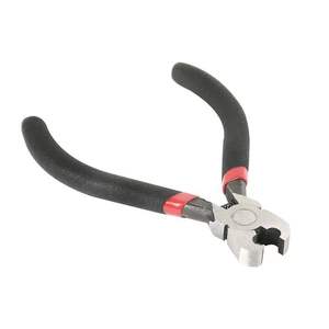 Alicates de latón de 5 pulgadas con mandíbula de 1/4 de pulgada de ancho, mandíbula lisa, diseño con resorte de acero 45 para un fácil manejo, uso en bricolaje - Product Image 4