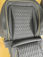 Housses de siège auto en cuir Nappa de haute qualité, style original amélioré, ensemble complet pour Mercedes-Benz W164 ML350, accessoires auto