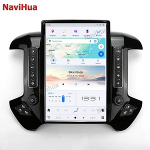 NaviHua 14.4 Inch Screen Android 13 Car Radio Video DVD Player GPS Navigation for Chevrolet Silverado GMC Sierra 2014 2018 - Product Image 4