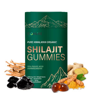 Жевательные конфеты с экстрактом шиладжита |   Гималайский дикий шиладжит с ашвагандой: Жидкое золото |   Витамин |   Проверено в лаборатории |   Без добавления сахара |   90% - Product Image 1