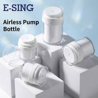 Flacon pompe sans air 15ml 30ml 50ml 100ml, emballage cosmétique simple sans air, fournisseur direct de Chine