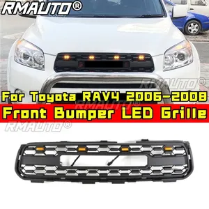 Grilles de radiateur supérieures de style racing pour Toyota RAV4 2006-2008, pièce de modification pour pare-chocs avant de voiture - Product Image 1