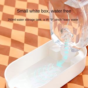 Tasse d'accompagnement de voyage en plein air deux-en-un en gros bouilloire suspendue portable pour animal de compagnie tasse d'alimentation automatique d'eau et de nourriture - Product Image 5