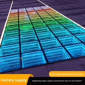 <span class=keywords><strong>Infinity</strong></span> Led Gương Đèn sân khấu <span class=keywords><strong>Kit</strong></span> DMX512 Disco Wedding Dance Floor trang trí cho các sự kiện cho ánh sáng sân khấu - Product Image 2