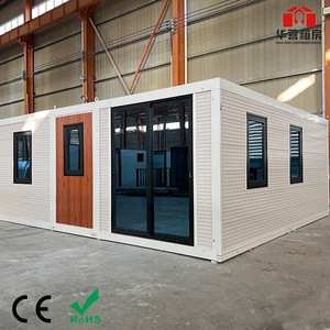 Australien Oma Wohnung Fertighaus Container Falthaus 20ft 40ft erweiterbares Container haus mit Küchen toilette Villa Mobil heim - Product Image 3