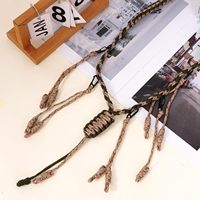 LINK LK9807 Lanière pour appels de pigeons, en paracorde 550 nylon tressé à la main, écologique, avec 5 appels amovibles, pour la chasse, sécurisée, réglable