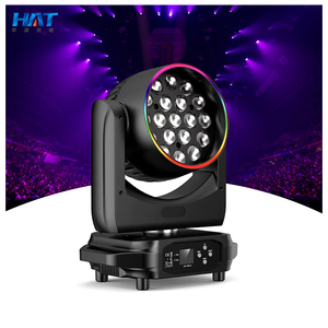 Hat 19x15W <span class=keywords><strong>RGBW</strong></span> 4in1 Zoom rửa di chuyển đầu ánh sáng trắng chùm cho Câu lạc bộ Đêm & KTV <span class=keywords><strong>15W</strong></span> điện DMX512 chế độ điều khiển - Product Image 3