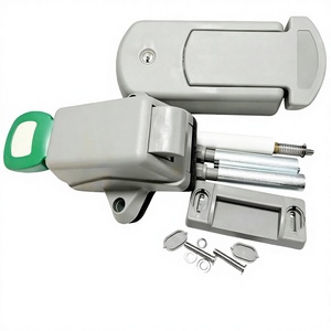 Manija de Puerta para Cuarto Frío de Plástico Estilo Diseño Industrial 4100 con Cerradura y Control Táctil, Diseño Ambidiestro, Fácil Instalación - Product Image 3