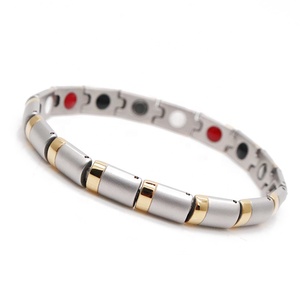 4 in 1 lontano infrarosso Bio magnetico braccialetto di terapia delle donne negativo <span class=keywords><strong>chiusura</strong></span> magnetica a ioni <span class=keywords><strong>per</strong></span> braccialetto - Product Image 3