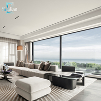 Fabricante de Ventanas Fijas de Aluminio, Doble Acristalamiento, Reducción de Ruido, Personalizadas para Residencias