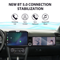 Écran ZWNAV 13,1"+12,3" pour Volkswagen Golf Mk6 2007-2012 Android 13 Carplay DSP GPS Multimédia Autoradio Stéréo OEM