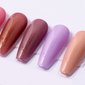 Vernis à ongles en gel LED UV à base d'eau, sans odeur, 15 ml, application en une seule couche, faible MOQ, étiquette privée, végan, écologique, fournitures de salon - Product Image 2