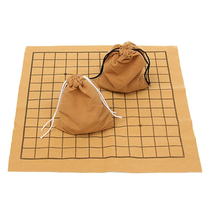 Tablero de Ajedrez Chino <span class=keywords><strong>Xiangqi</strong></span> de Cuero PU, Tablero de Ajedrez Chino, Tablero de Ajedrez Chino Springfrog Go, Tableros de Juego para Fiestas, Juego para Padres e Hijos - Product Image 3