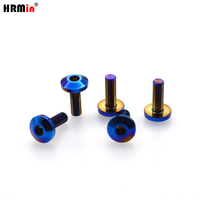 Tornillos de Cabeza Allen de Aleación de Titanio Gr.5 Ti-6Al-4V HRMin para Volante de Vehículo y Automóvil
