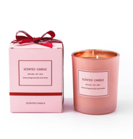 Aroma therapie Private Label Geburtstags kerzen & Home Duft Großhandel Set Geschenk box rauchfreie Soja wachs Luxus Duft kerzen