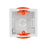 Boîte de protection pour prise électrique encastrée en PVC, type 86, boîte de protection pour prise murale personnalisée, boîte de jonction pour interrupteur mural